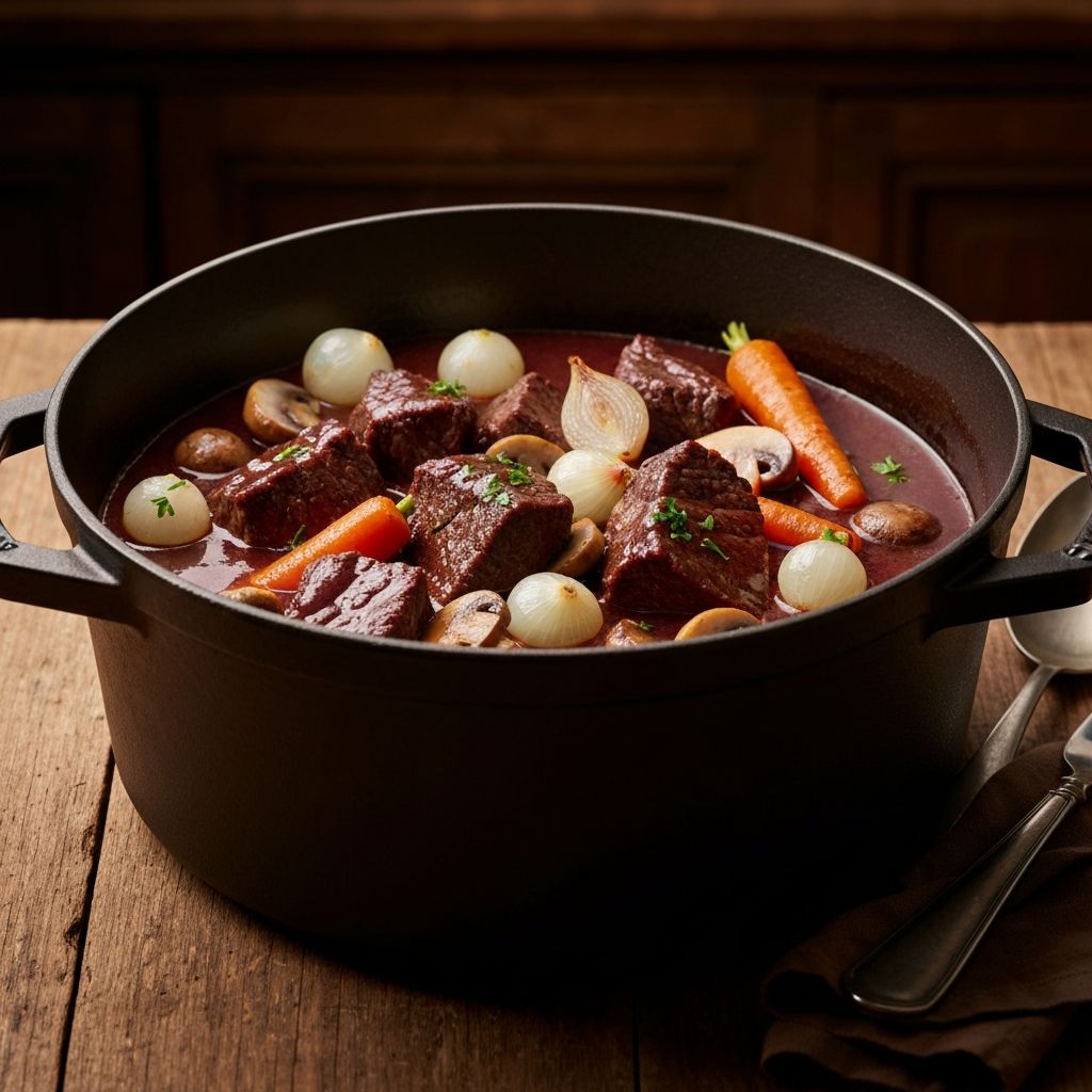 French Beef Bourguignon