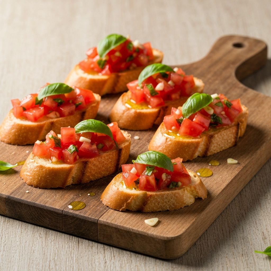 Classic Italian Bruschetta