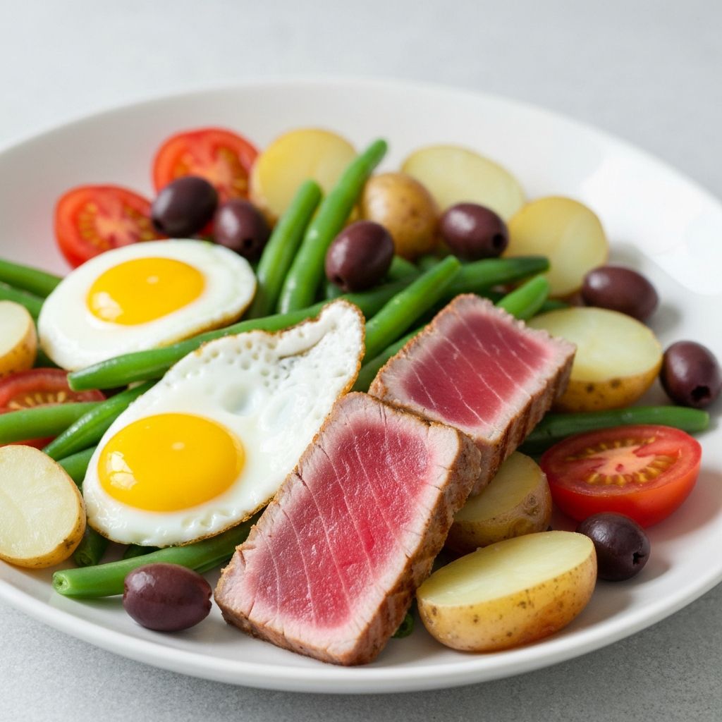 French Nicoise Salad